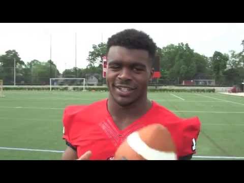 Elijah Holyfield - Woodward Academy Running Back - Highlights/Interviews