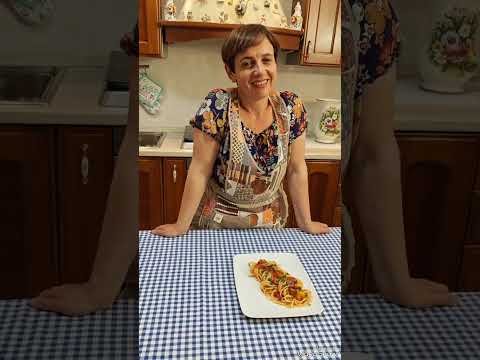 Linguine con pomodorini e alici