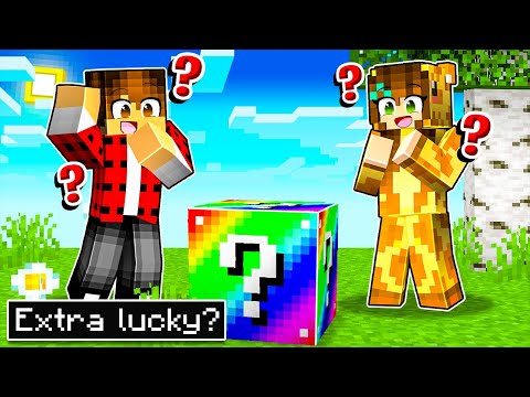 RAINBOW LUCKY BLOCKS Challenge in Minecraft