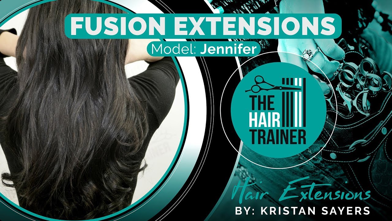 The Hair Trainer - Fusion Hair Extensions Video