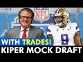 2024 NFL Mock Draft From ESPN’s Mel Kiper: Two Rounds WITH Trades