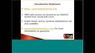 Materials Software Use Introduction to Pavement ME Design Version 3 0