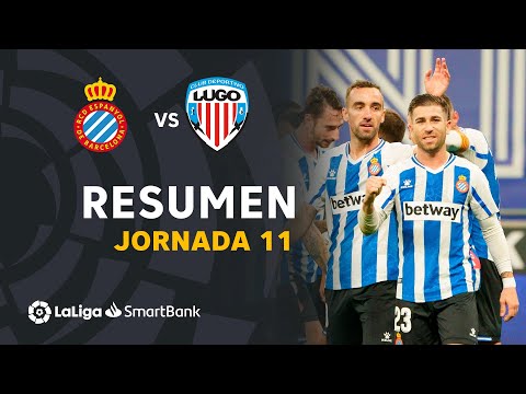 Highlights RCD Espanyol vs CD Lugo (2-1)