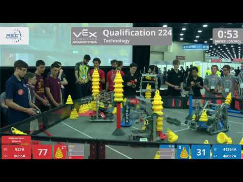 2018 VRC Tech Q224 - 929H 9605A vs 41364A 48667A - 130 to 101