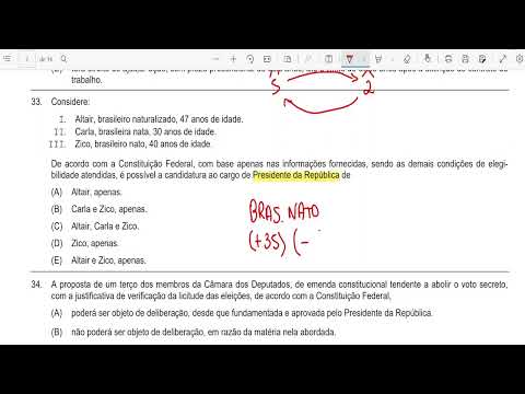 Correção Direito Constitucional - TRT-GO (TRT 18) - FCC (Técnico Judiciário - Área Administrativa)