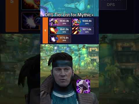 DPS Tier List for Mythic #worldofwarcraft #warcraft #warwithin #thewarwithin #mmorpg #mmo #shorts