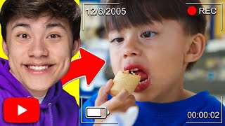 REACTING TO OLD BABY VIDEOS!!! My Life Before YouTube video