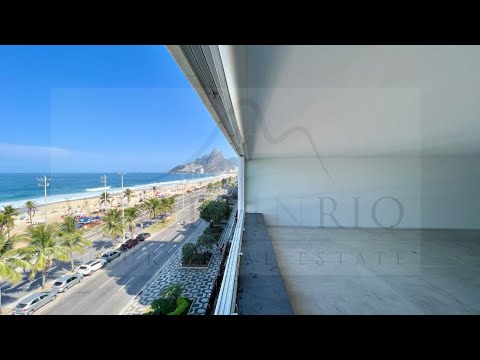 W05.111 - Apartamento reformado de frente para o mar em Ipanema