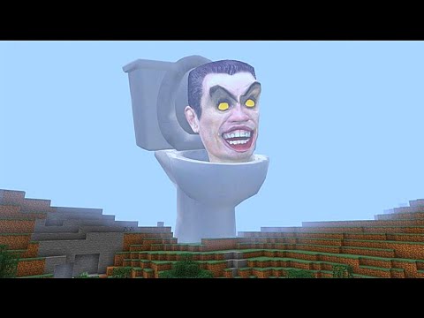 i Found Skipidi Toilet Ghost 😱 in Minecraft | Minecraft Scary |