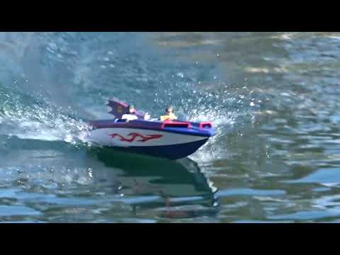 Batboat Running on a Bigger Lake