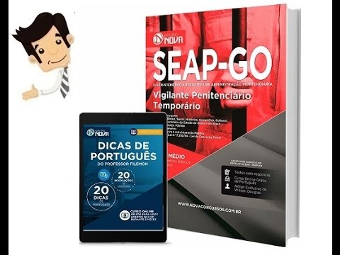 Concurso SEAP-GO 2016 - Apostila cargo Vigilante Penitenciário Temporário