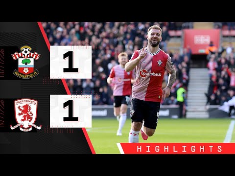FC Southampton 1-1 FC Middlesbrough 