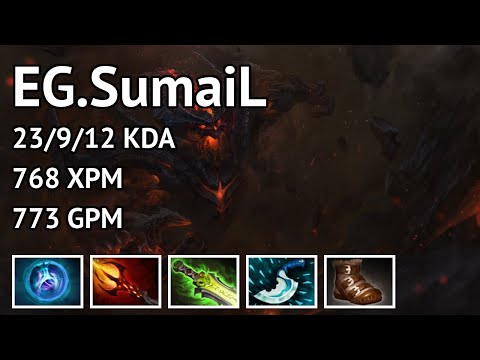 Dota Memories EG.SumaiL - Shadow Fiend highlights - Game 3734915141 - Dota 2