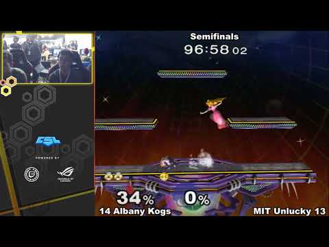CSL Smash 2018 - MIT vs. SUNY Albany - Semifinals - SSBM - TMG