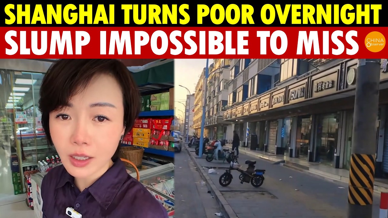 Shanghai Turns Poor Overnight! Slump Impossible to Miss—Biggest Noodle Shop Lasts Just 2 Months