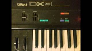 Video thumbnail for Yamaha DX9 FM Synthesizer Patch Demo by First Name Last Name