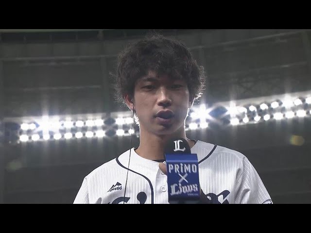 【ファーム】5月24日 ライオンズ・出井敏博投手 若獅子インタビュー