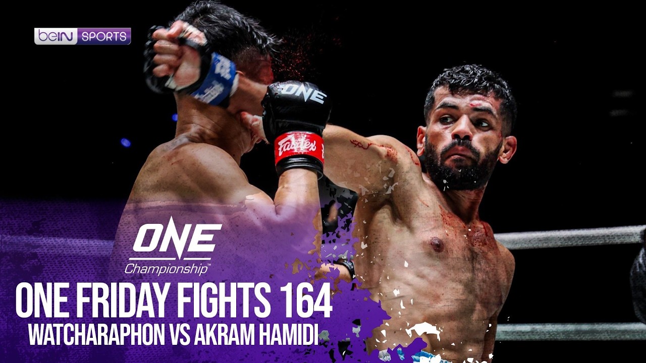 Watcharaphon vs Akram Hamidi | HIGHLIGHTS ONE Friday Fight - 164 | 07/31/2026 | beIN SPORTS USA