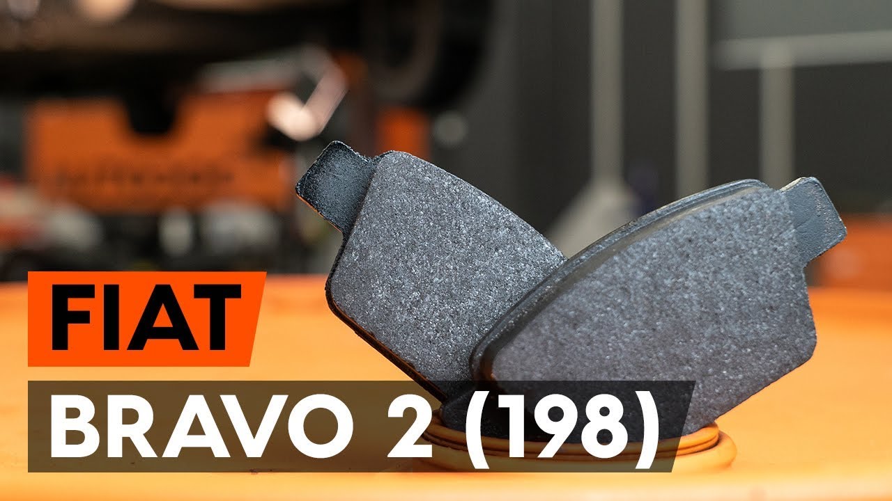 Jak vyměnit zadní brzdové destičky na Fiat Bravo 2 – návod k výměně