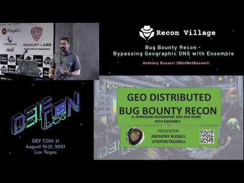 Bug Bounty Recon Bypassing Geographic DNS with Ensemble - Recon Village @DEF CON 31