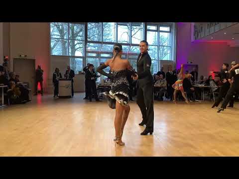 RUMBA 👍👏 SEMI FINALIST - Justin LAUER & Rita SCHUMICHIN (68) GERMAN 2025 CHAMPIONSHIP - DM Wetzlar