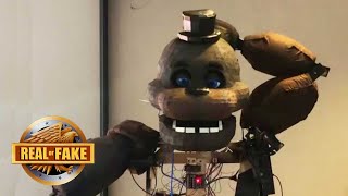 REAL FREDDY FAZBEAR ANIMATRONIC? Real or Fake?