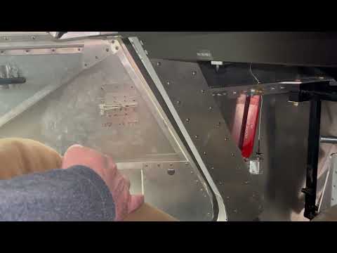 Sonex Highwing Aerobatic Door Release