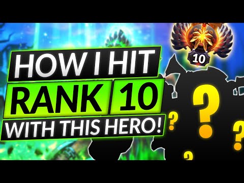 This BROKEN HERO Got ME to RANK 10 - FREE MMR ABUSE - NEW Timbersaw Tips - Dota 2 Guide