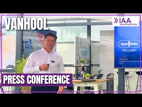 VanHool's Strategic Vision for the Future of Road Tankers | IAA Transportation 2024 Press Conference