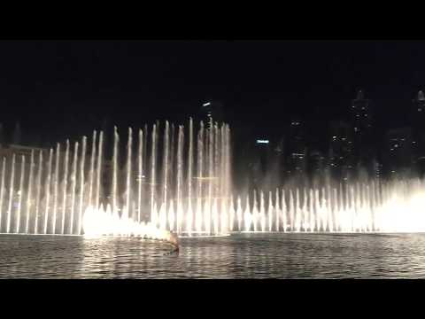 Dubai fountain. October 15th, 2017