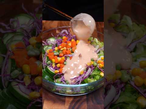 Say Goodbye to Belly Fat! 🥗 5-Minute Lettuce & Cucumber Salad for Weight Loss!  #asmr