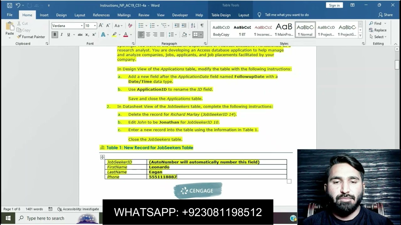 Access Modules 1-4 SAM Capstone Project 1a | Modules 1-4 SAM Capstone Project 1a/@ItlabGenius