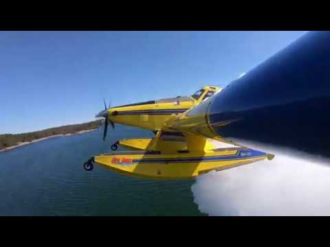 How does aerial firefighting work?