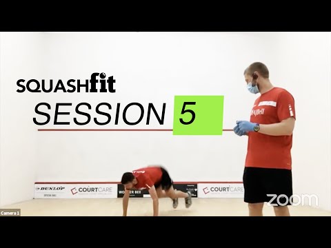 SQUASHfit Session 5 : Featuring S&C Lead Nathan Wells and England's Patrick Rooney