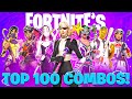 100 *TRYHARD* Skin Combos In Fortnite!