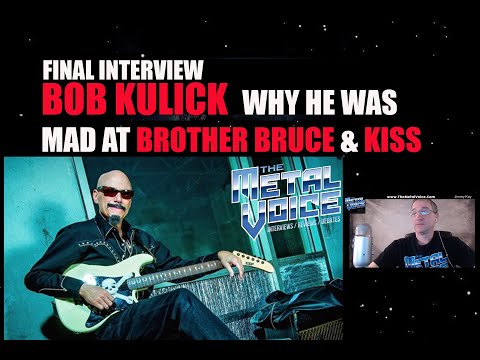 Bob Kulick R.I.P. Interview- Explains why he was upset at Bruce Kulick, Kiss' Gene & Paul