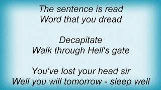 Judas Priest - Decapitate Lyrics