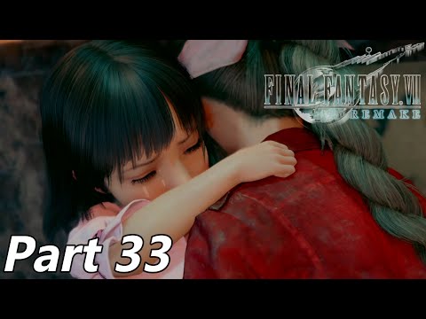 FINAL FANTASY 7 REMAKE - Full Game Walkthrough Gameplay Part 33 - RESCUING MARLENE - (No Commentary)