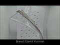 David Yurman Double Wheat Chain Necklace