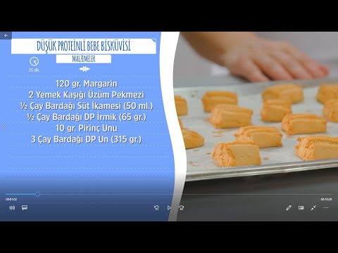 Düşük Proteinli Bebe Bisküvisi Tarifi - PKU Aile Derneği & Vitaflo