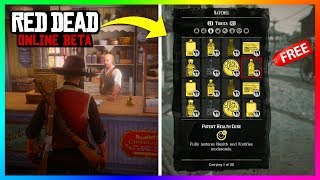 How To Get ALL Essential Items & Supplies For FREE In Red Dead Online! Never Pay For Goods Again!