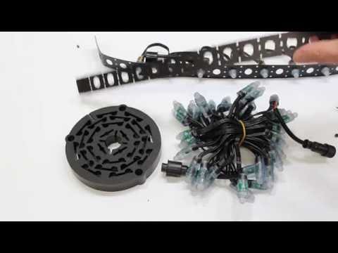 How to Assemble the QuickTree Pixel MegaTree Pixel Nodes