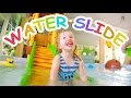 Water Slides For Kids With Spelling Indoor Family Water Park Fun