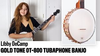 Video thumbnail for Libby DeCamp Plays & Reviews Her GoldTone OT-800 Tubaphone-Style Banjo | Let's Hear It by Let's Hear It!