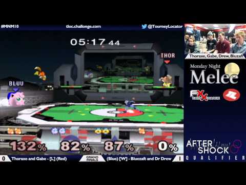 MNM10 Melee - Thoraxe and Gabe vs Dr Drew and Bluezaft - Grand Finals