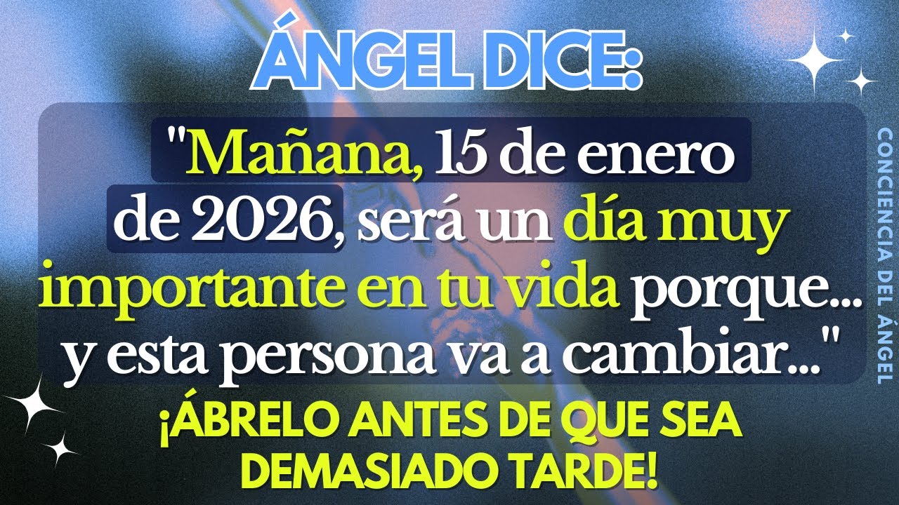 11:11💌ÁNGEL DICE: Mañana será un día muy importante en tu vida porque...✝️ Mensaje del Ángel