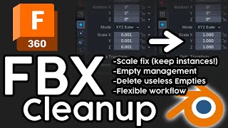 Fusion 360 FBX Cleanup video thumbnail