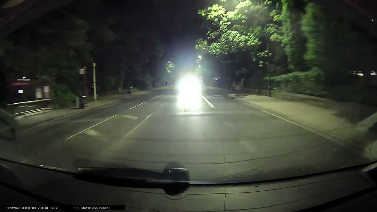 Thinkware U3000 sample video: Night - YouTube