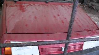 Ghostly Abandoned Car Dealership.