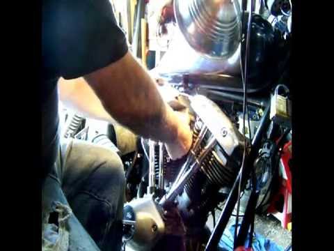 ClassicHarleyRestorations:shovel heads and intake manifold installation